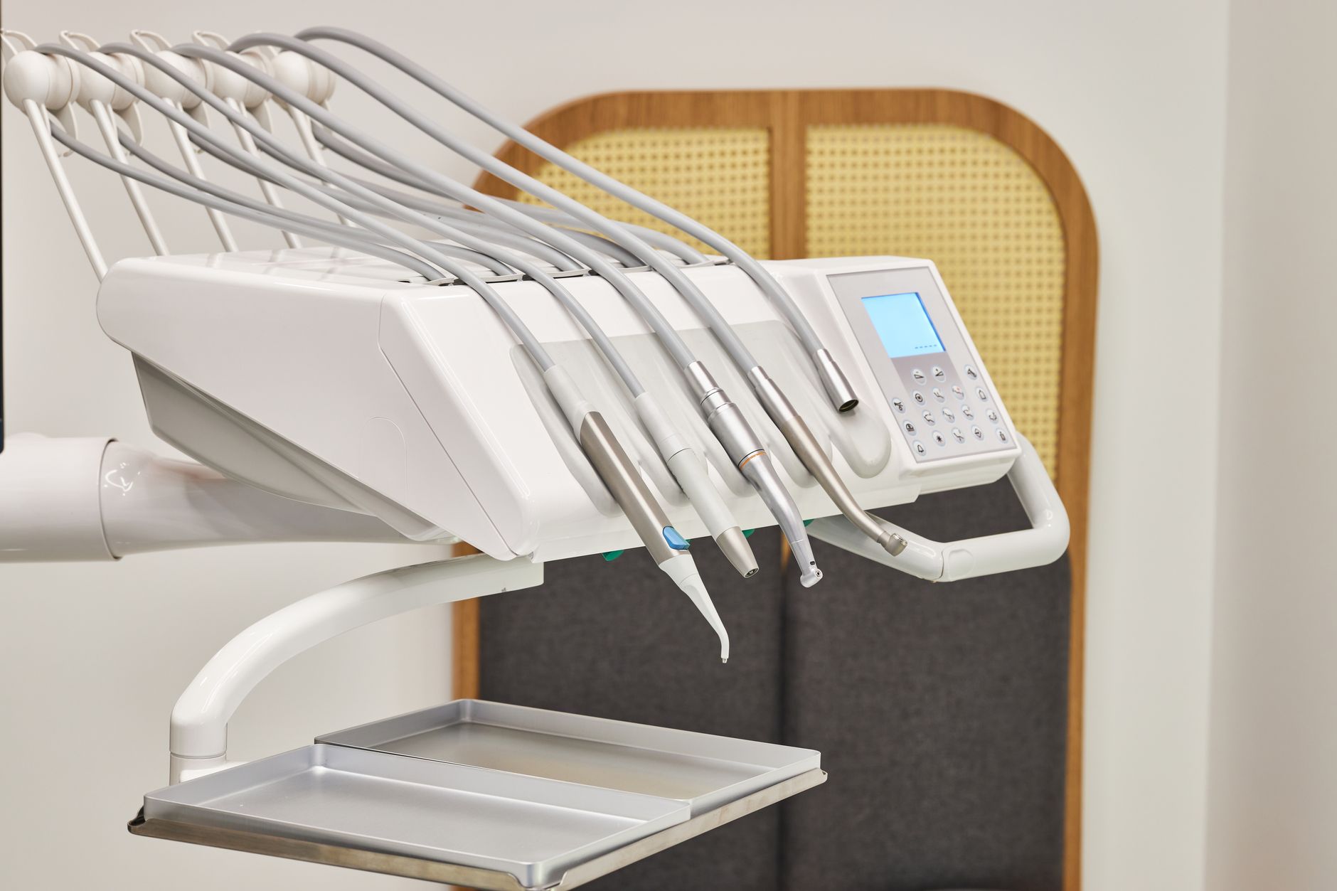 Close-up of advanced dental tools used for specialized gum care.